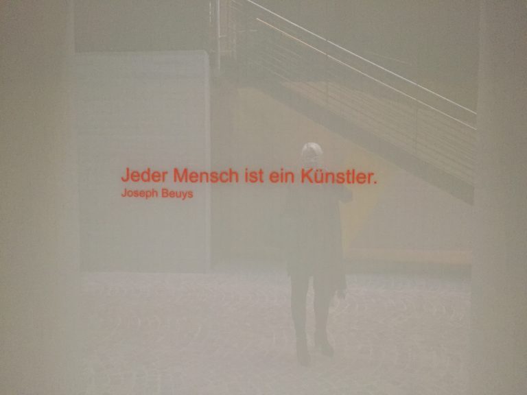 "Jeder Mensch ist ein Künstler." - Joseph Beuys - Claudia Kostka